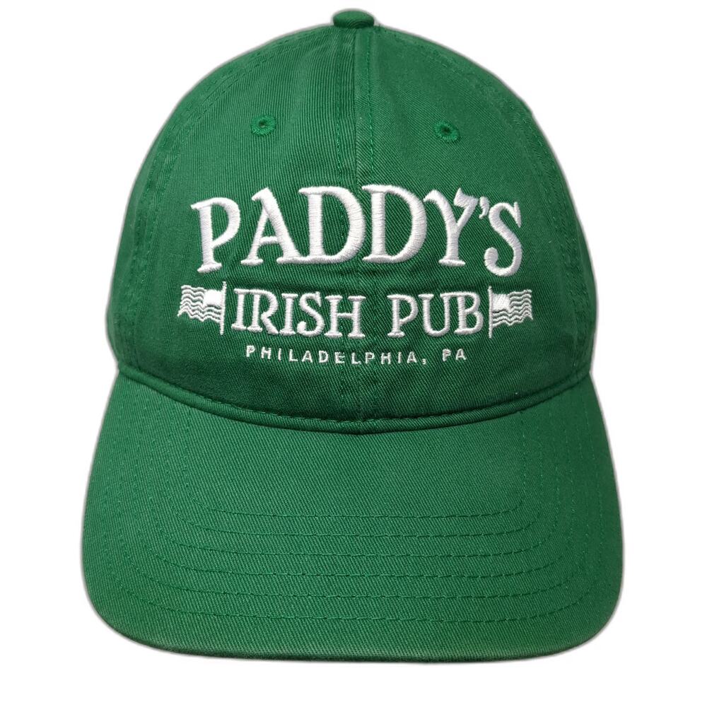 Always Sunny Paddy's Irish Pub Baseball Cap Green One Size Philadelphia PA Hat